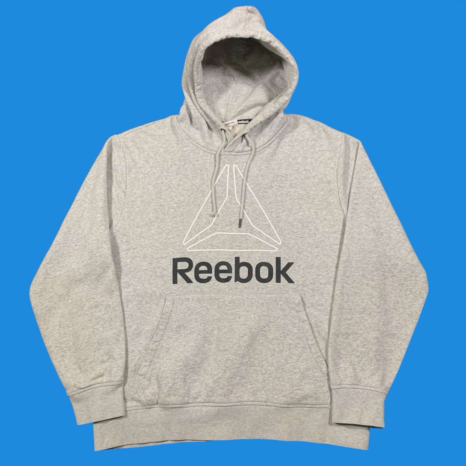 Vintage Reebok Hoodie Sweatshirt Size XL (Free Shipping