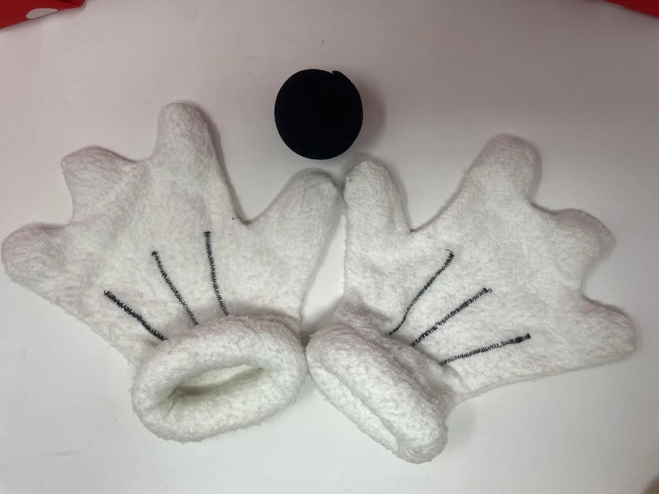 *DE COLECCIÓN* DISFRAZ HECHO A MANO Minnie Mouse Adulto Talla Pequeña Rojo Blanco Lunares Foto 4 de 4