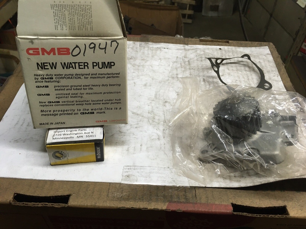 WATER PUMP FITS ISUZU IMPULSE 1588cc 4XEW1 DOHC 1990-1991 28-01947