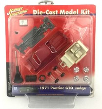 Johnny Lightning Model Kit 1971 71 Pontiac Gto Judge Red Car Die Cast 164 Scale