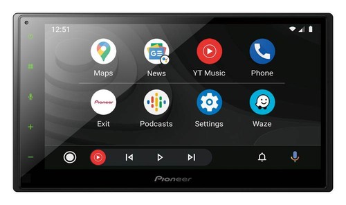 Pioneer Radio Android Apple CarPlay DAB für Suzuki Wagon R+ 2000-2006 schwarz - Bild 4 von 5