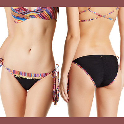NWT Ale By Alessandra Ambrosio Bahia Coast Side Tie Bikini Bottom [SZ XS ] #H160