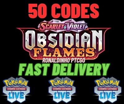 Pokemon GO 50x - PTCGL Codes Bulk