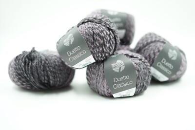 7 x Duetto Classico (350g) von Lana Grossa -  70% Schurwolle / 30% Alpaka (6)