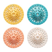 Hair Catcher Silicone Hair Stopper Shower Drain Covers Suit for Bathroom Bathtub