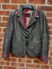 Marithe Francois Girbaud Jacket Made In Italy Uk Size 12 Fr 40 D 38