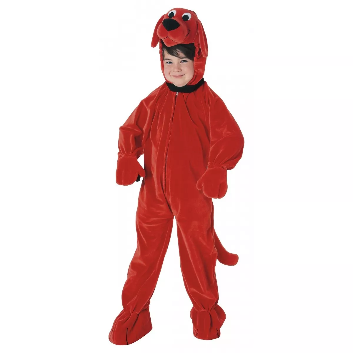 Clifford The Big Red Dog Costume Kids Toddler Halloween Fancy