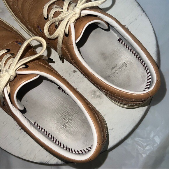 Men\'s Paul Smith Leather Lace Up Oxford Tan Casual Sneaker Shoe Size 9 UK 7 Men main image 3