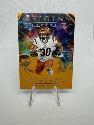 Panini Origins 2025 Chase Brown Cincinnati Bengals  /10 COLOR MATCH