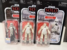 Star Wars Vintage Coll. 3.75 Range Trooper X2  Storm Trooper SOLO WARS Hasbro