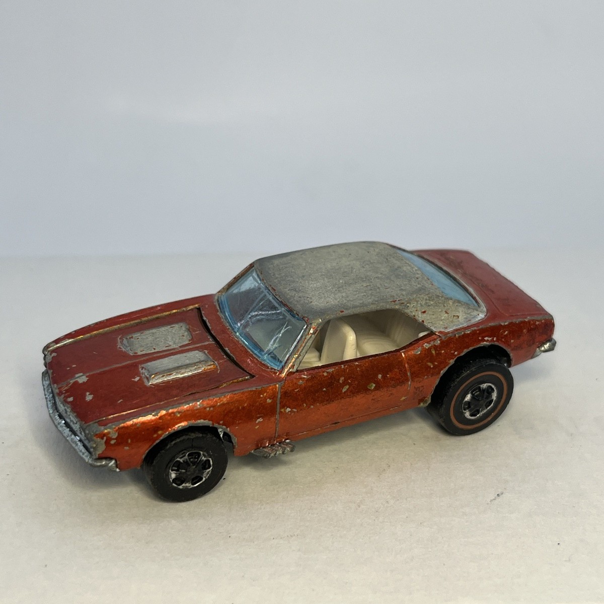 Hot Wheels Redline Custom Camaro 1967/1968 Orange - Hong Kong