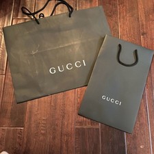 Gucci shopping bag totes bundle 2 