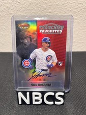 2020 Bowman's Best #FFA-NH Nico Hoerner Franchise Favorites Auto /160