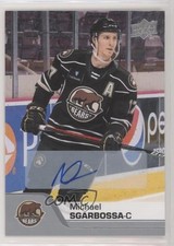 2020-21 Upper Deck AHL Auto Michael Sgarbossa #24 Auto 0f5t