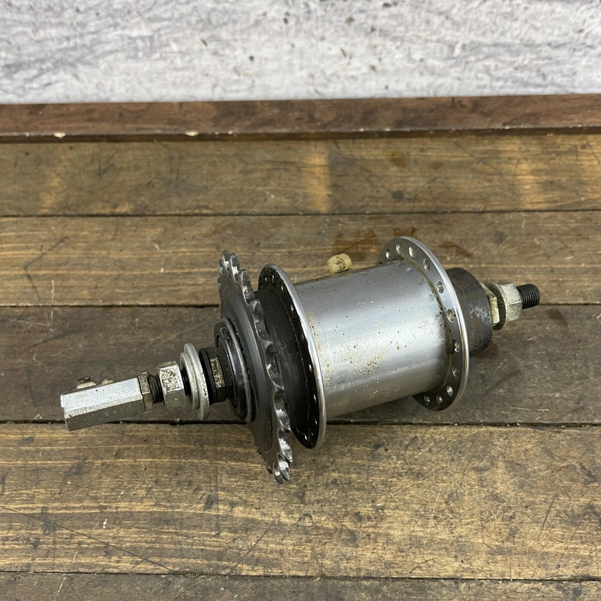 Vintage Shimano 333 Three Speed Hub Japan Rear Bicycle Hub 36h