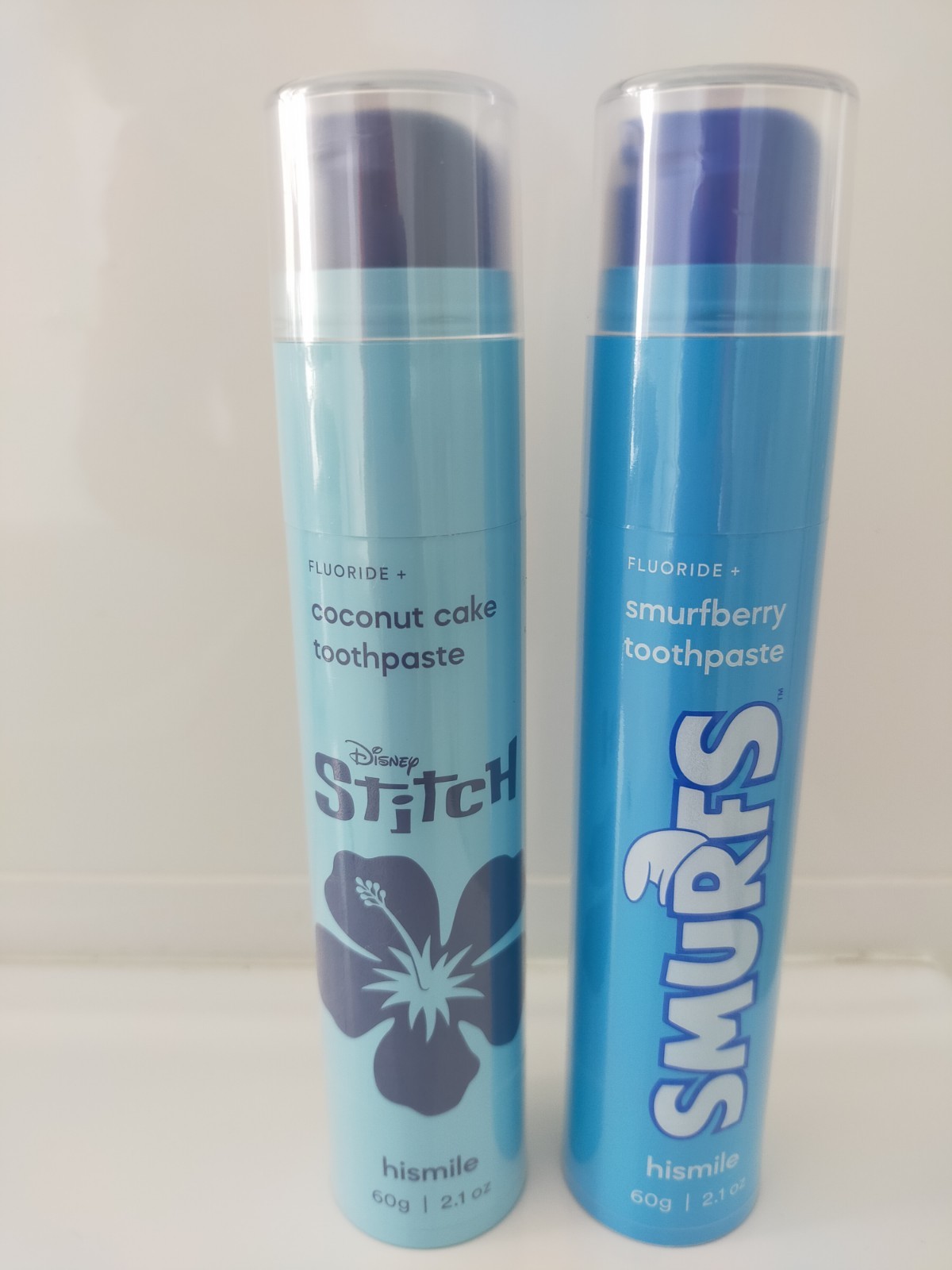 Hismile x2 Stitch & Smurfs