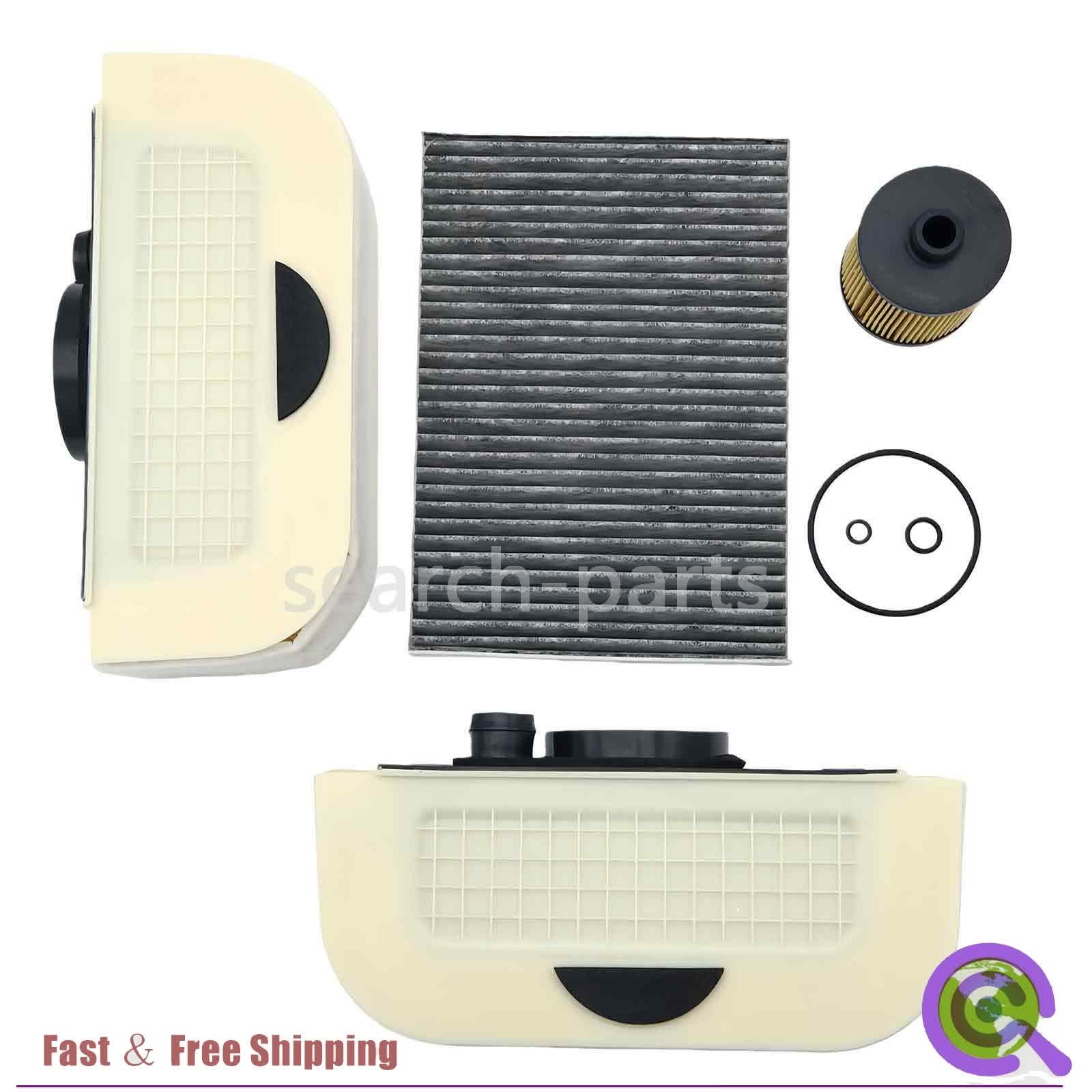 Oil Filter+AC Filter+Air Filter Set For Bentley Bentayga W12 2017-2023