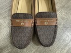 Michael Kors Women’s Brown Logo Slip-On Loafer Flats Comfort Round Toe 7 M — photo 4