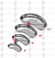 Stainless Steel Kidney Tray Medical Surgical Autoclavable Basin 6