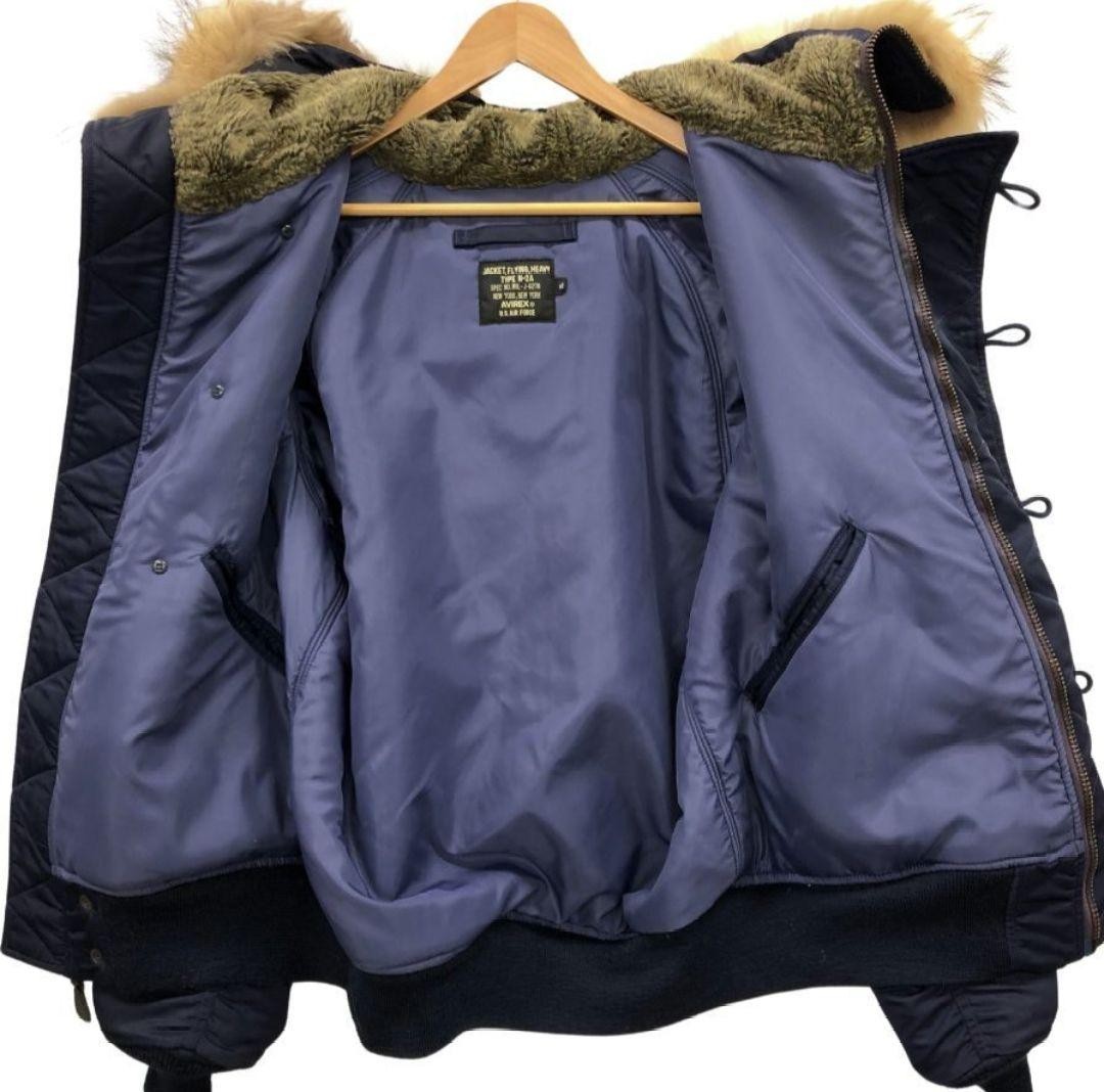 AVIREX N-2B Jacket XL Navy Width 55cm Length 65cm | eBay