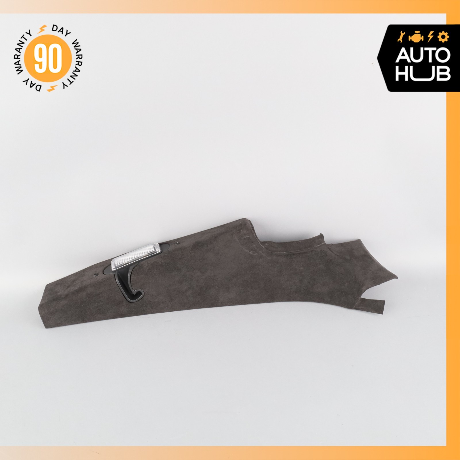 08-17 Aston Martin V8 Vantage Coupe Rear Right Side Lower C Pillar Suede OEM 26k