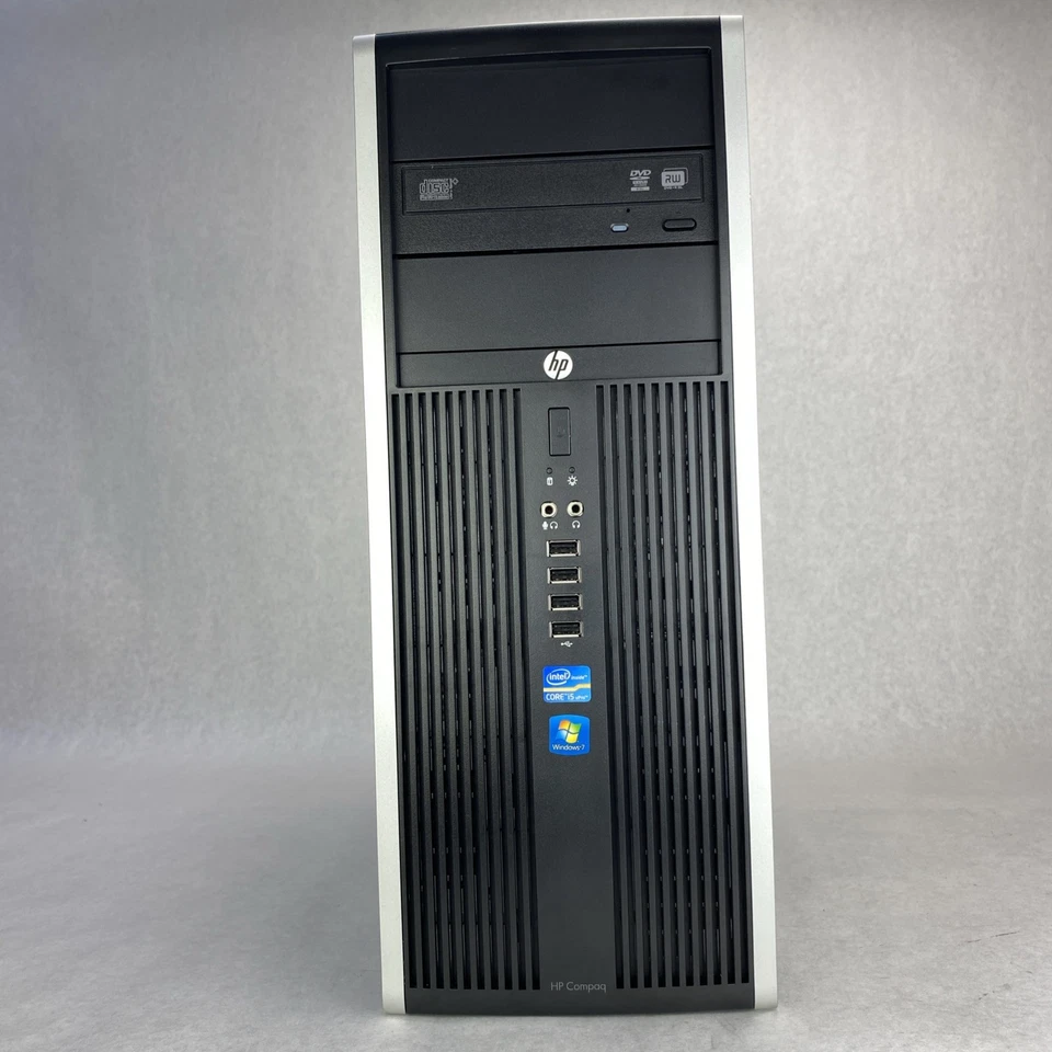 HP Compaq 8200 Elite CMT Intel Quad Core i5-2400 3.10GHz 4GB RAM No HDD No OS - Image 2 of 4