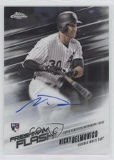 2018 Chrome Freshman Flash Green Refractor 24/99 Nick Delmonico Nicky Auto r0j