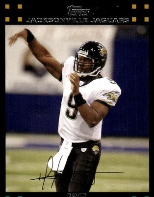 David Garrard 2007 Topps #22 Jaguars NFL READ FREE SHIPPING AutographDen