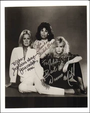 KNOTS LANDING TV CAST - AUTOGRAPHED INSCRIBED PHOTOGRAPH WITH CO-SIGNERS