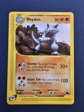 Pokemon Skyridge - Rhydon 29/144 Non Holo Rare LP