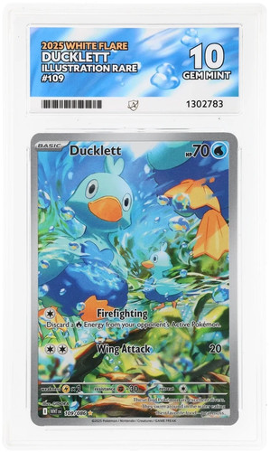 Ducklett graded ACE 10 for sale on eBay