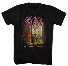 Styx - The Grand Illusion Album Unisex T-Shirt All Size S-5XL 16D326