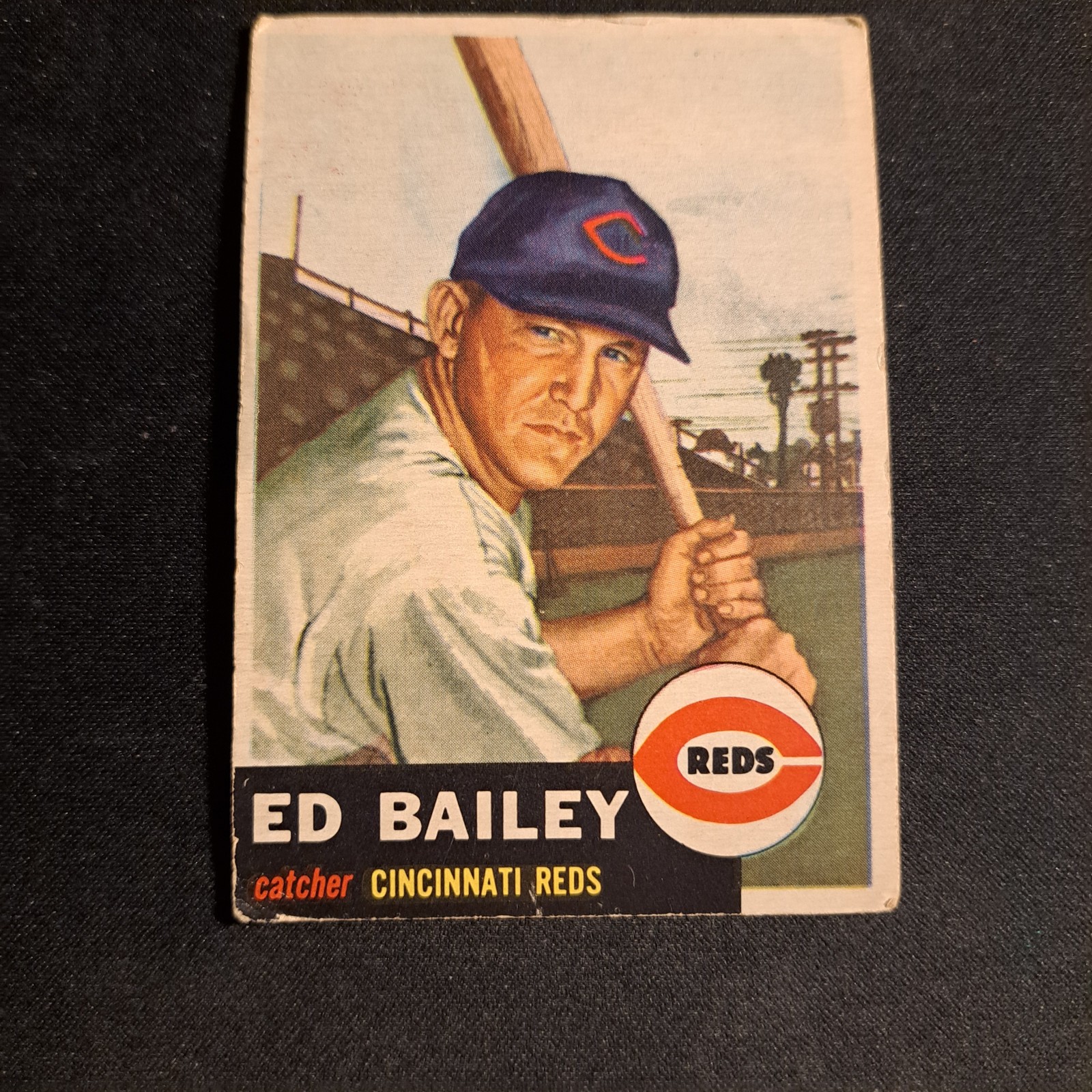 1953 Topps - Ed Bailey #206 (RC) Vintage Reds
