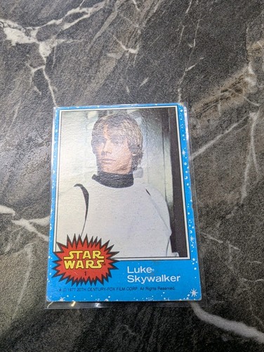 1977 Topps Star Wars #1 Luke Skywalker — TAG (grade unconfirmed)