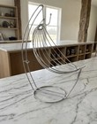 Metal Hammock Fruit/Vegetable Basket with Banana Holder Hanger Detachable 17" h — photo 2