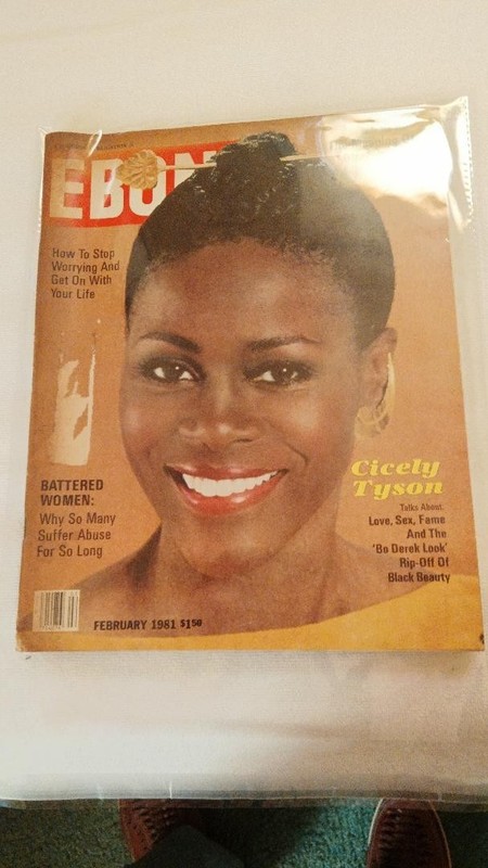 CICELY TYSON - EBONY MAGAZINE-February 1981 (Rare-Vintage)