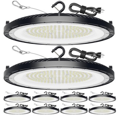 UFO LED High Bay Lights 10 Pack 250W, 37500LM 5000K Daylight, IP65 Waterproof...