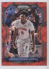 2020-21 Panini Prizm Red Ice Prizm Langston Galloway #227 0g4b