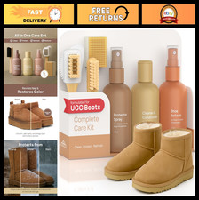 Suede Cleaning Kit for UGG Footwear - Gentle Cleaner, Protector Spray, Stain Era