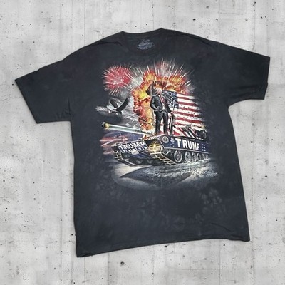 The Mountain Presidential Tank T-Shirt Mens 2XL Charcoal Jason Heuser 2016 RNC