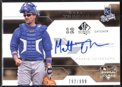 2008 Matt Tupman SP Authentic Auto RC 792/999 #176 (H2816) $6 MAX SHIP