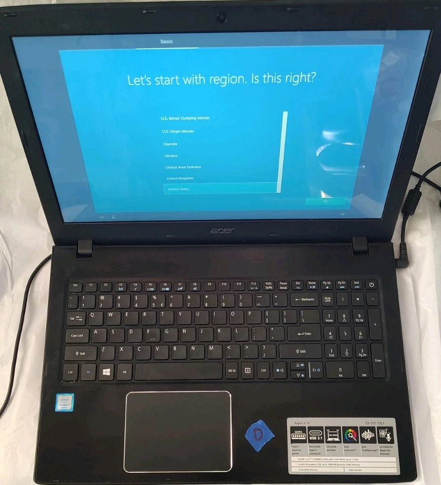 Acer 12 GB RAM PC 1-2 TB Hard Drive Capacity Laptops & Netbooks
