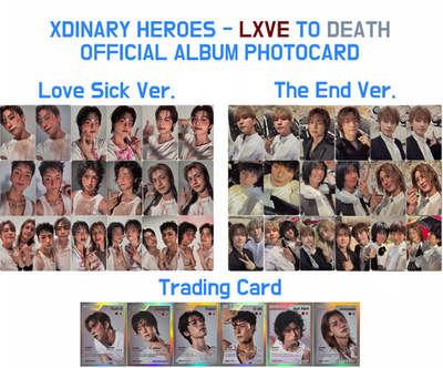 Xdinary Heroes] LXVE TO DEATH Love Sick Ver. The End Ver. Official