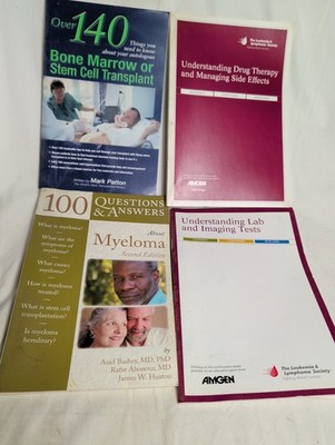 100 Questions & Answers about Myeloma Stem Cell Transplant Drug Therapy Book Lot