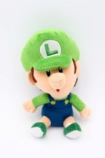 6" World of Nintendo BABY LUIGI Stuffed Jakks Pacific Plush Figure READ 