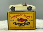Matchbox Lesney1958#19B,MG Sports car.n,MINT Boxed, all original