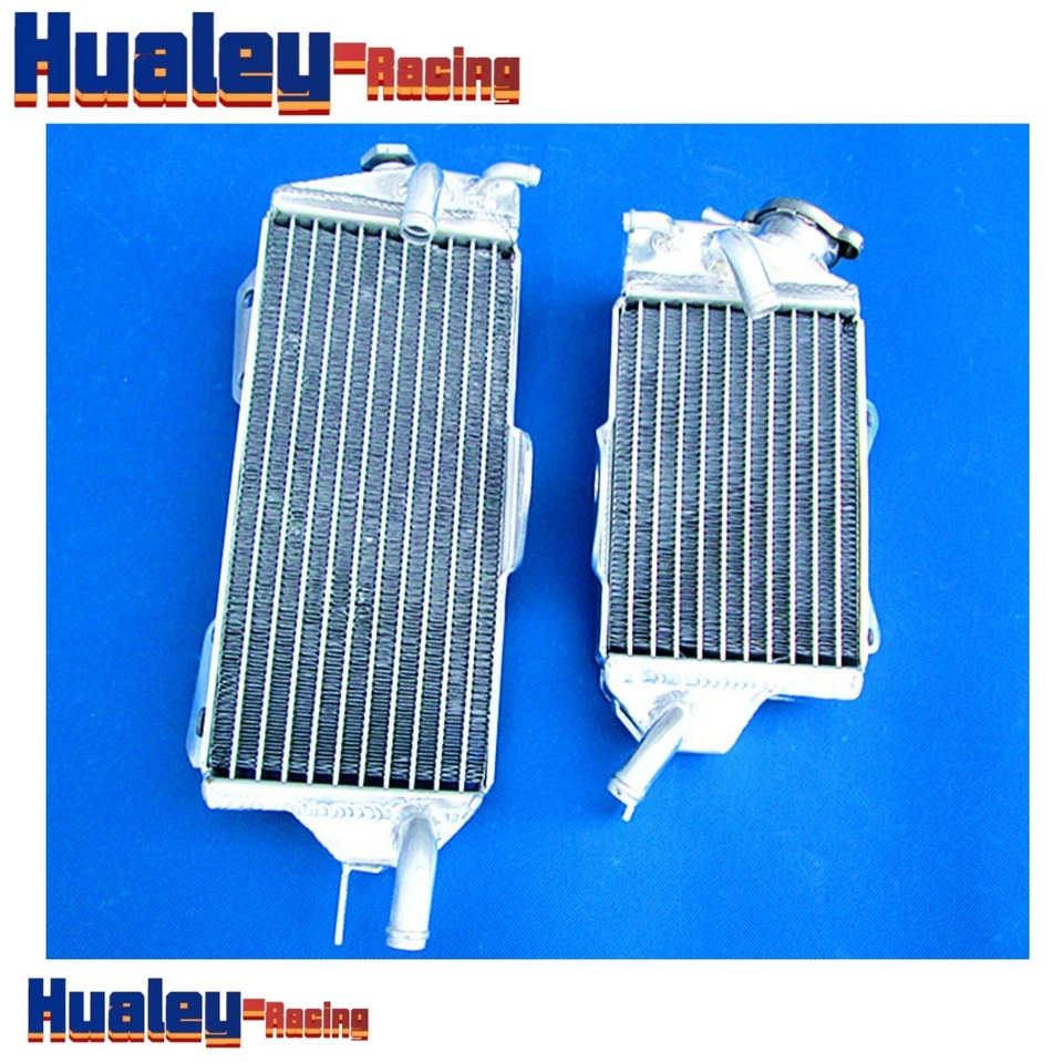 Radiador de aluminio de 2 tiempos L&R Fit 1990-1991 Kawasaki KX125 KX 125 Foto 3 de 4