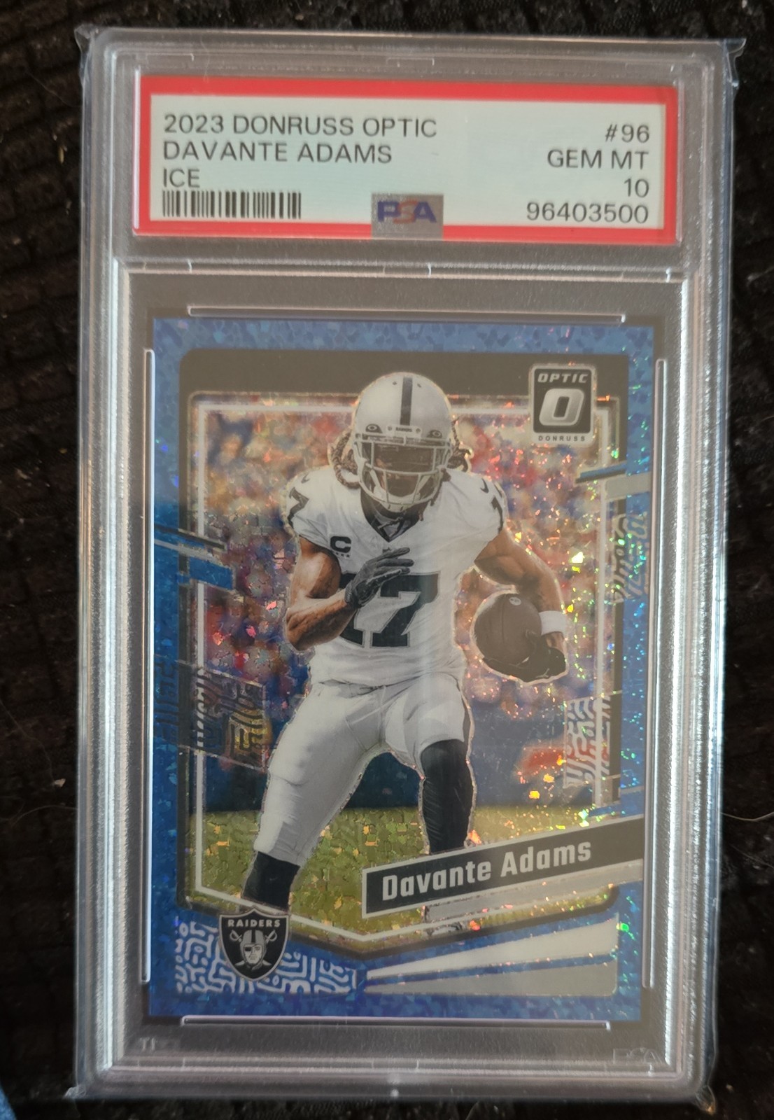 2023 Panini Donruss Optic - Davante Adams #96 Ice Prizm /15