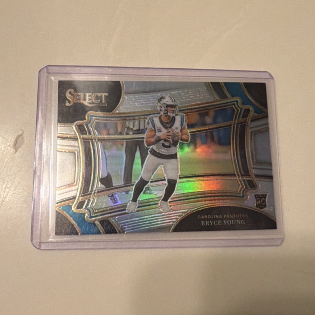 2023 Panini Select  Field Level Bryce Young #101 Silver Prizm Rookie