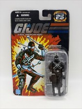 Snake Eyes GI Joe 25th Anniversary 3.75 Action Figure 2007 Hasbro New